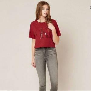 Cropped Calvin Klein tee